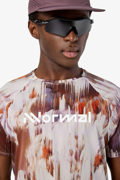 NNormal Men Race T-shirt 02 Fade Print  by Nnormal
