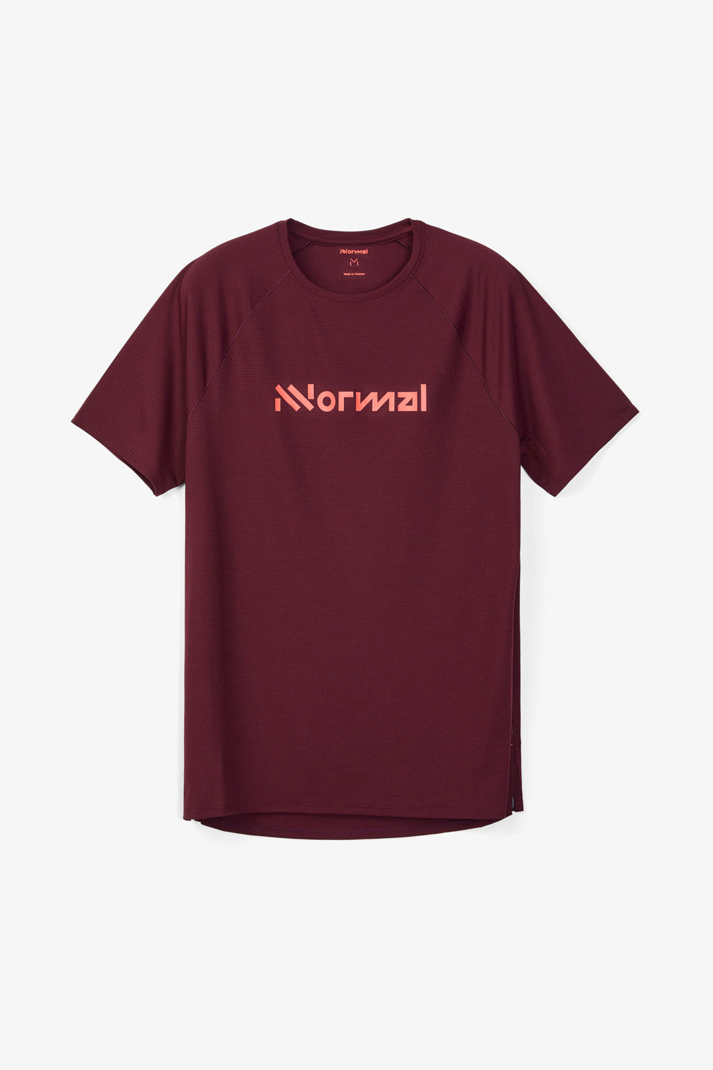 NNormal Men Race T-shirt 02 Burgundy  by Nnormal