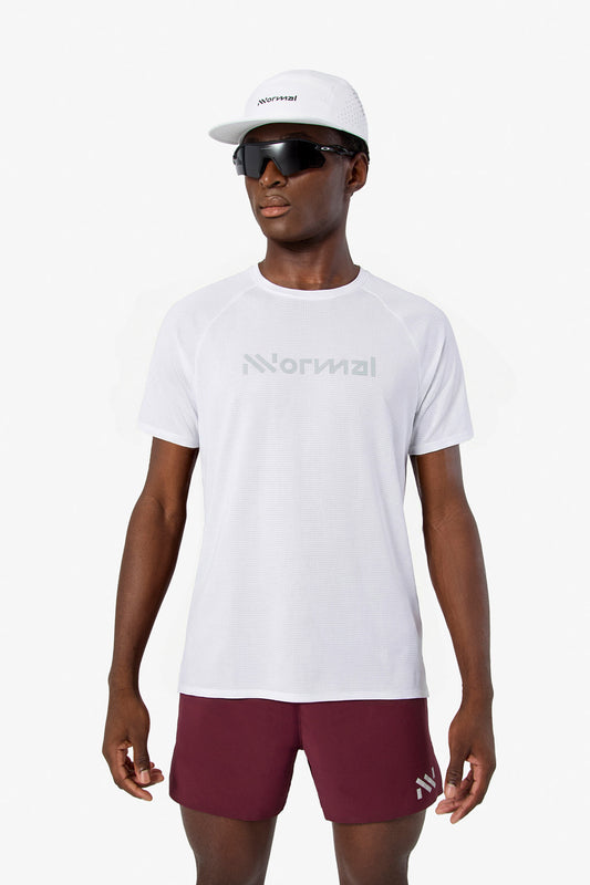 NNormal Men Race T-shirt 02 White  by Nnormal