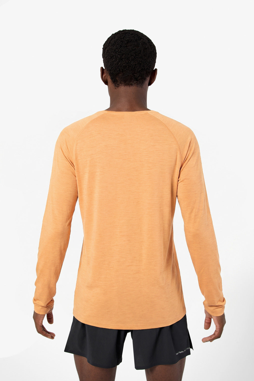 NNormal Men Merino Long Sleeve 02 Orange  by Nnormal