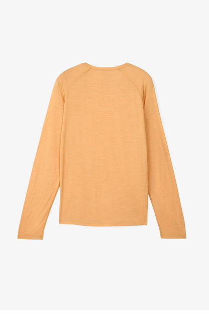 NNormal Men Merino Long Sleeve 02 Orange  by Nnormal