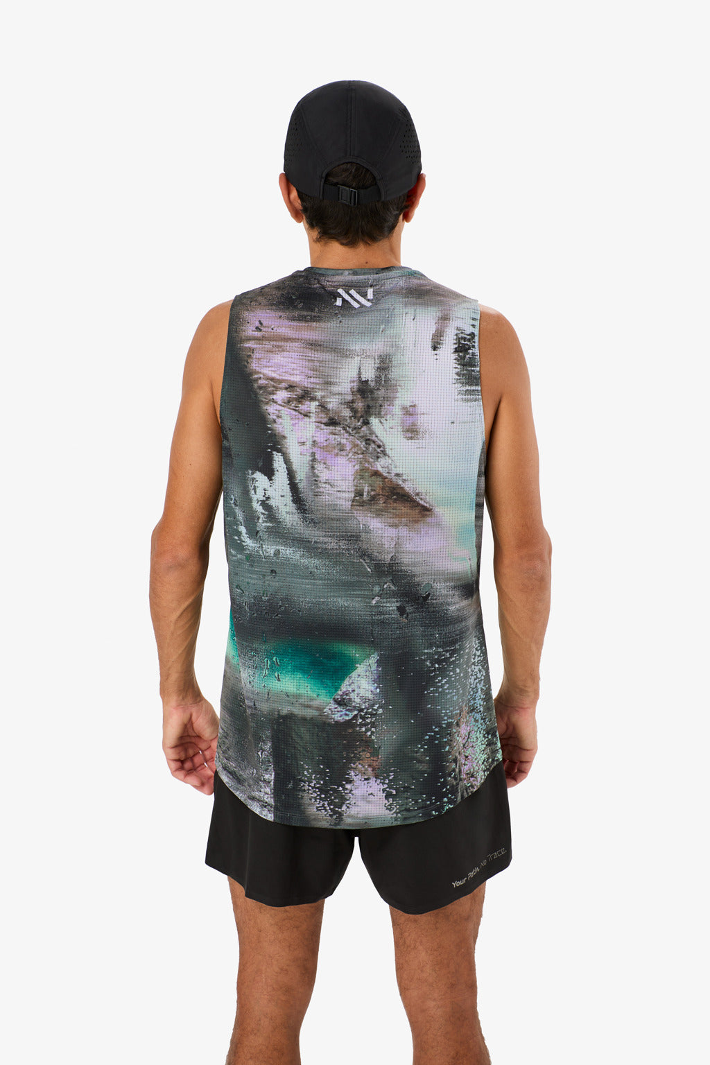 NNormal Men Race Tank Nature AI Print  by Nnormal
