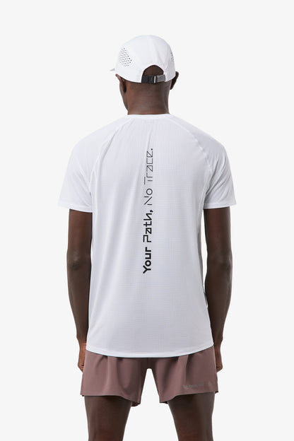 NNormal Men Race T-Shirt NN White  by Nnormal