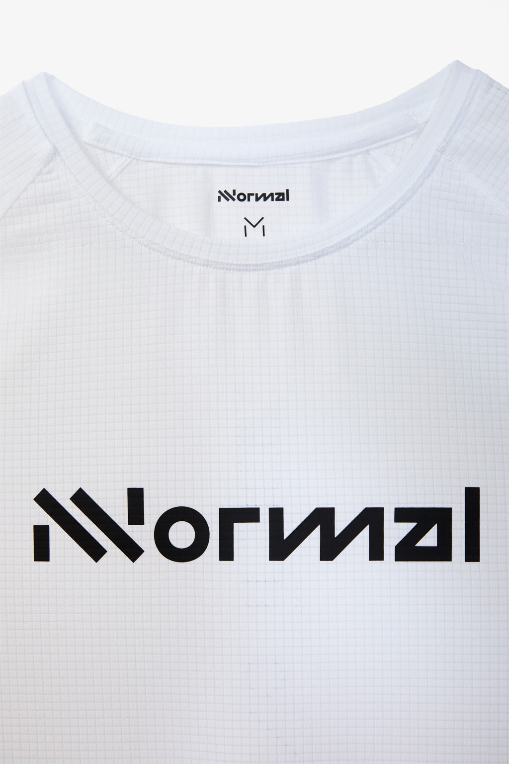 NNormal Men Race T-Shirt NN White  by Nnormal