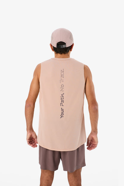NNormal Men Race Tank NN Dusty Pink  by Nnormal