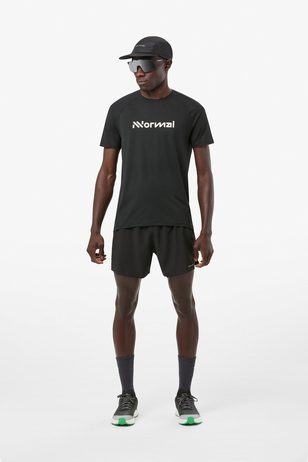 NNormal Men Race T-Shirt NN Black  by Nnormal
