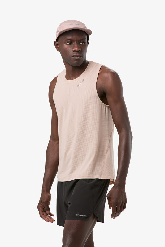 NNormal Men Race Tank Dusty Pink  by Nnormal