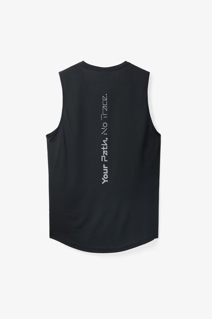 NNormal Men Race Tank Black  by Nnormal