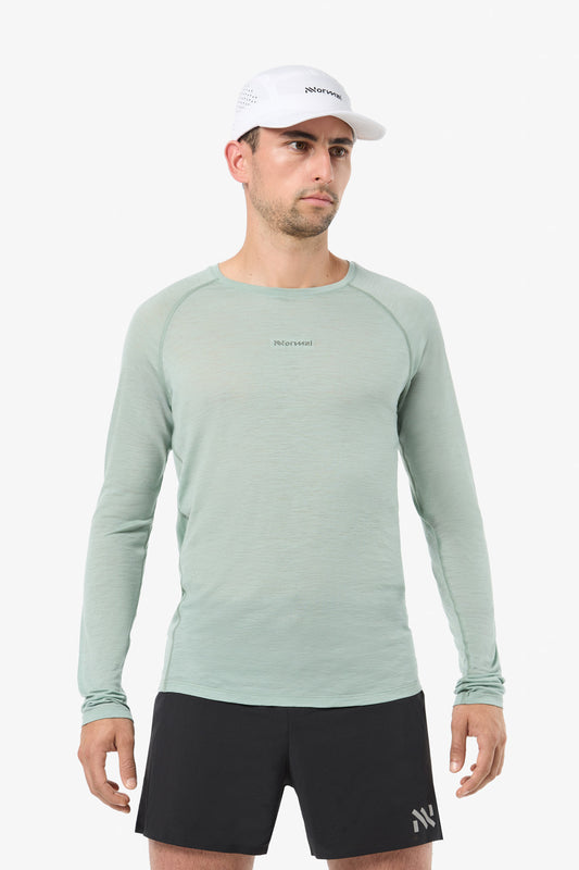 NNormal Men Merino Long Sleeve 02 Green  by Nnormal