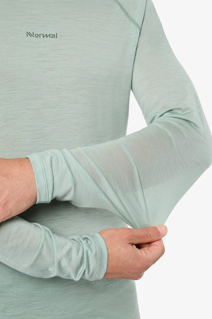 NNormal Men Merino Long Sleeve 02 Green  by Nnormal