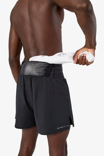 NNormal Men Race Short 02 Black  by Nnormal
