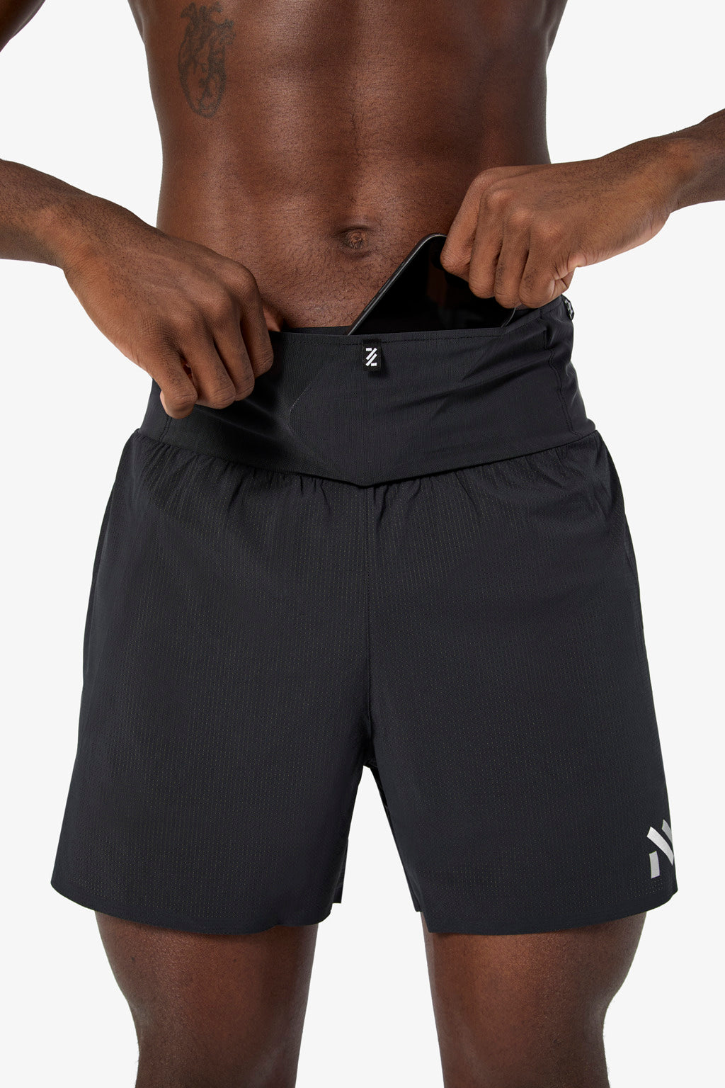 NNormal Men Race Short 02 Black  by Nnormal