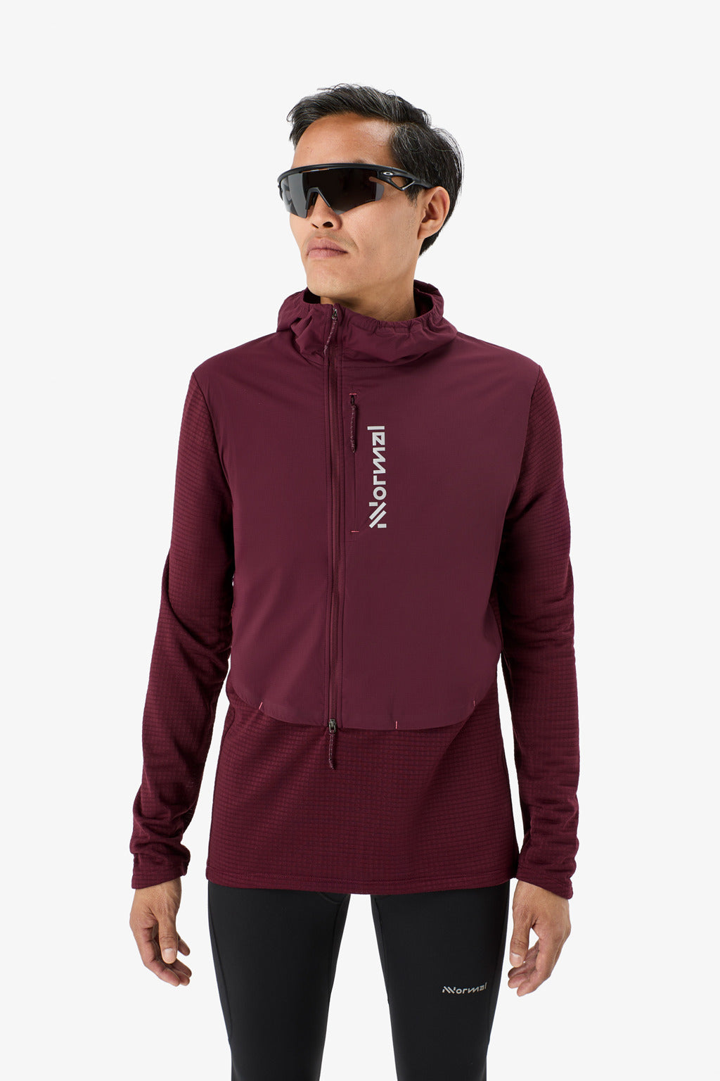 NNormal Men Tech Hoodie Port Vermut  by Nnormal