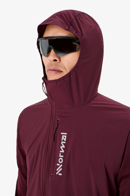 NNormal Men Tech Hoodie Port Vermut  by Nnormal