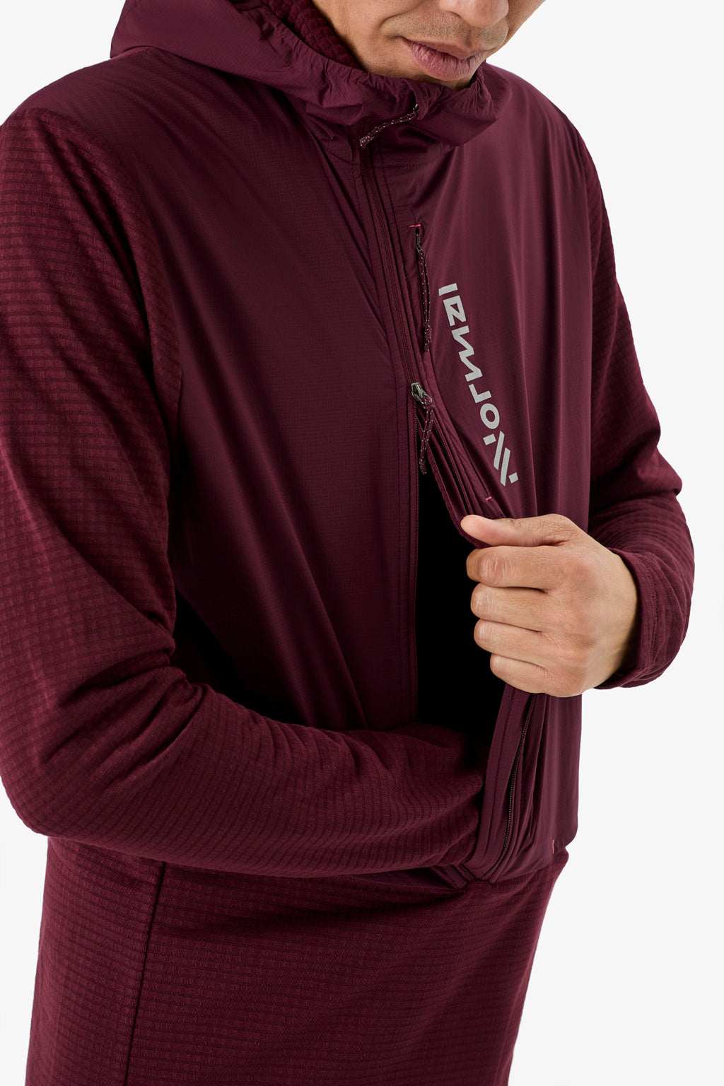 NNormal Men Tech Hoodie Port Vermut  by Nnormal