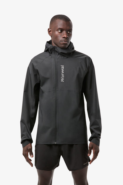 NNormal Men Trail Rain Jacket Black  by Nnormal