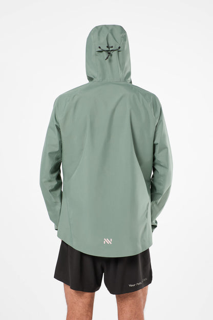 NNormal Men Trail Rain Jacket Green  by Nnormal