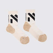 Race Sock Low Cut Beige,S