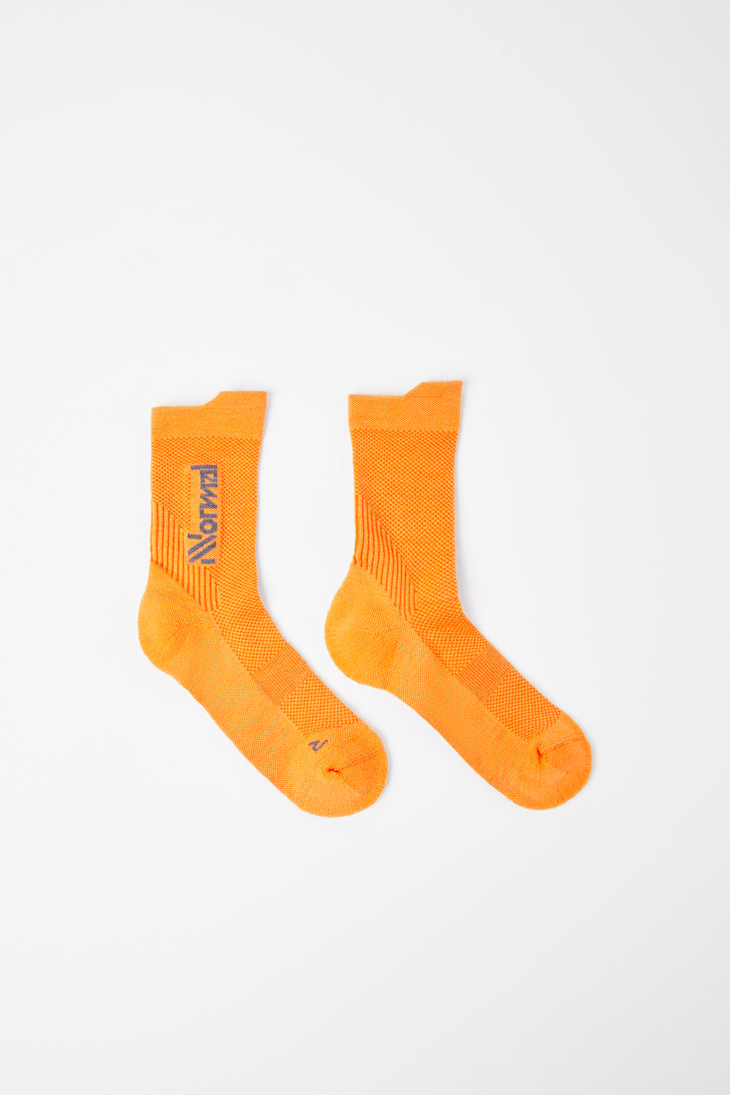 NNormal Men Merino Socks Orange  by Nnormal