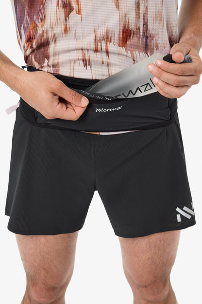 NNormal Men Trail Run Belt Black  by Nnormal
